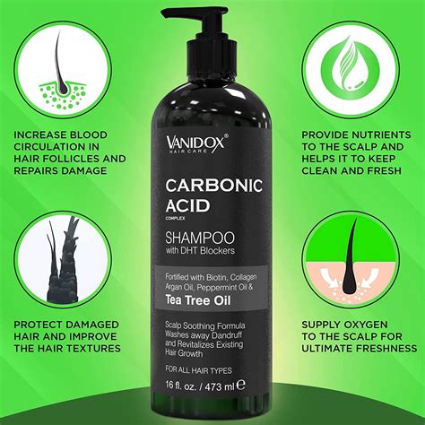 carbonic acid shampoo target